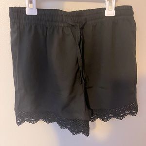 Black shorts